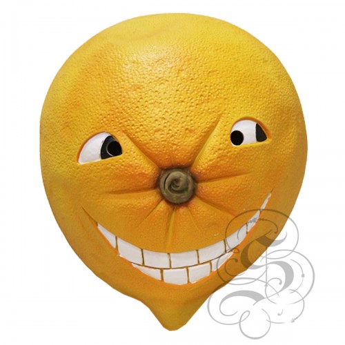 Latex Orange Fruit Mask